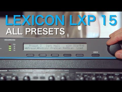 Lexicon LXP-15 USA original -100% Qualità Eccellente image 20