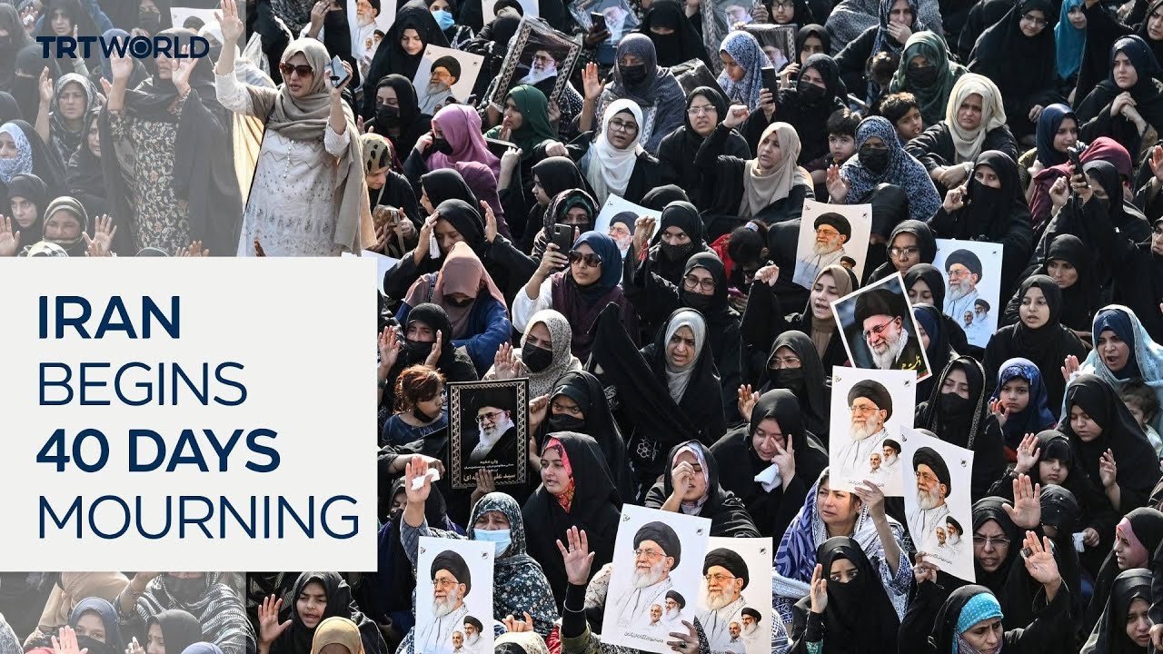 State media announces 40 days of mourning in Iran after Khamenei's death