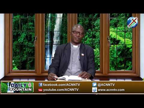 DAILY FOUNTAIN OF SEPTEMBER 29, 2019 - REV'D CHECHET BULUS THOMAS