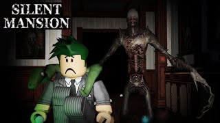 4 Idiots Wander An Evil Mansion | Roblox Silent Mansion
