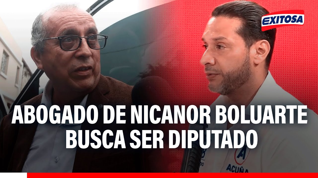 🔴🔵 Abogado de Nicanor Boluarte busca ser diputado junto a APP: "He defendido causas con convicción"