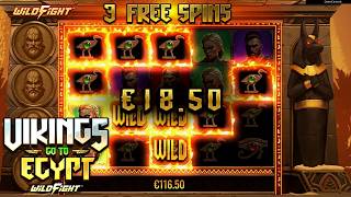 Vikings Go To Egypt Wild Fight Online Slot from Yggdrasil