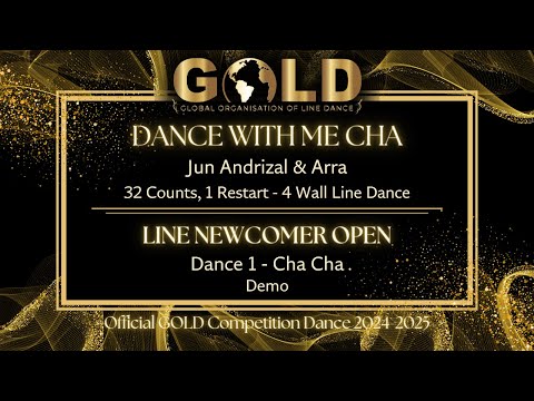GOLD 2024 Line Newcomer Open - Dance 1: Cha Cha "Dance With Me Cha" - Demo with music