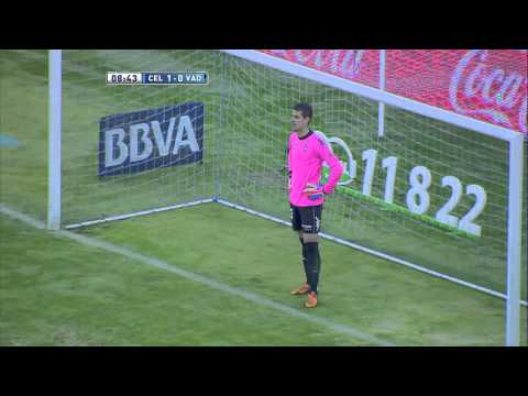 Gol de Iago Aspas (1-0) en el Celta de Vigo - Real Valladolid - HD