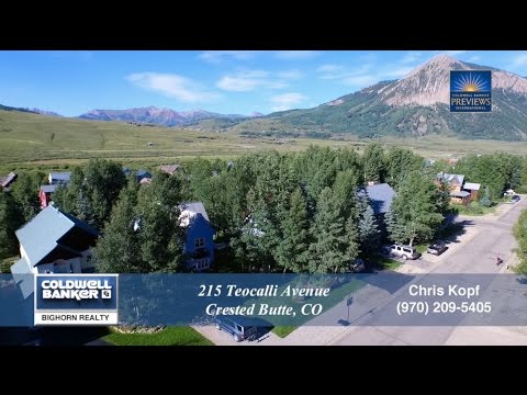 215 Teocalli Ave Crested Butte HD Video Tour with Aerial footage