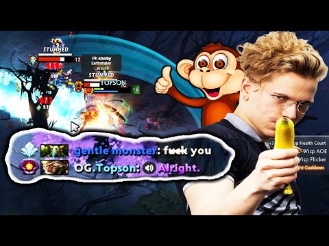 Nature's Prophet PISSED OFF on TOPSON MONKEY KING FAVORITE HERO DOTA 2