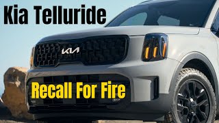 Kia Recalls 462,869 Telluride SUVs Due to Fire Risk from Seat Motors