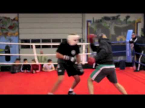 Sparring mit Mario Jassmann beim Boxclub Teutonia 08 Lippstadt