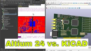 Altium24 vs KiCAD8 Which is Right for You?