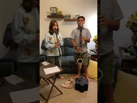 7 nation army with bass clarinet and clarinet