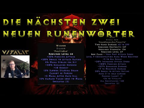 Die nächsten 2 neuen Runenwörter geleakt für D2R! Wisdom + Mist