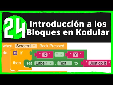 📱 Curso de Kodular desde cero #24 | Introducción a los bloques en Kodular