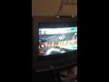 Playing Mario Kart Wii
