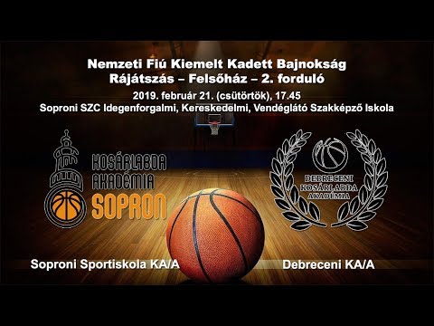 2019.02.21. U16 Soproni Sportiskola KA/A – Debreceni KA/A