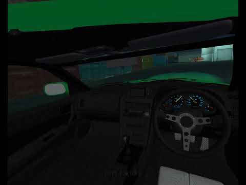 MTA Drift Factory the first experience in driving from the 1st person Nissan GT-R 34