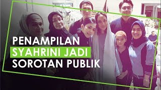 Syahrini Hadiri Acara Tahlilah Ashraf Sinclair, Penampilannya Bikin Salah Fokus