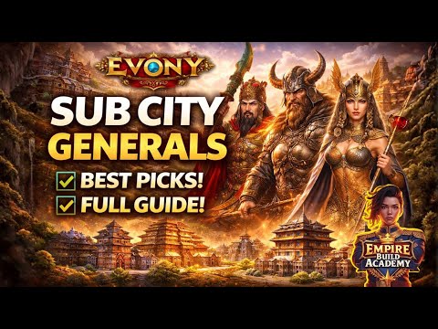 Evony Sub City Generals
