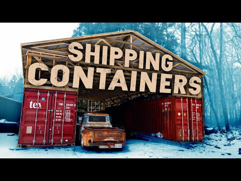 Building a Shipping Container Barn in 48 Hours!