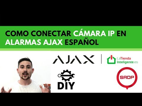 ⚙️ 1/2 COMO CONECTAR CÁMARA IP EN ALARMA AJAX ESPAÑOL 🚨 🇪🇸