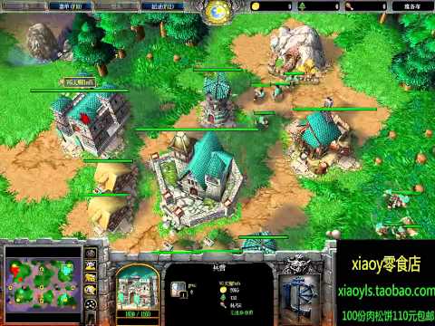 【80人口系列战2】魔兽争霸xiaoy解说infi vs zdr EI4