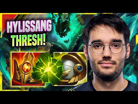 LEARN HOW TO PLAY THRESH SUPPORT LIKE A PRO! - FNC Hylissang Plays Thresh Support vs Bard!