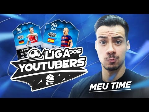 MEU TIME NA LIGA DE YOUTUBERS !!!