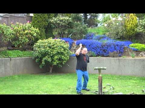 ATrim Thorpe Falchion cutting