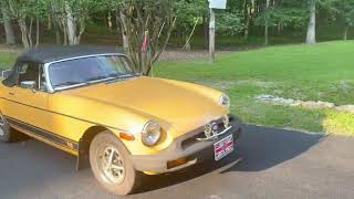 1977 MG MGB Roadster - Driving