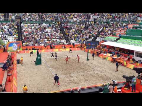 Agatha-Barbara (BRA) - Wang/Yue (CHN) Rio 2016 - End of the game