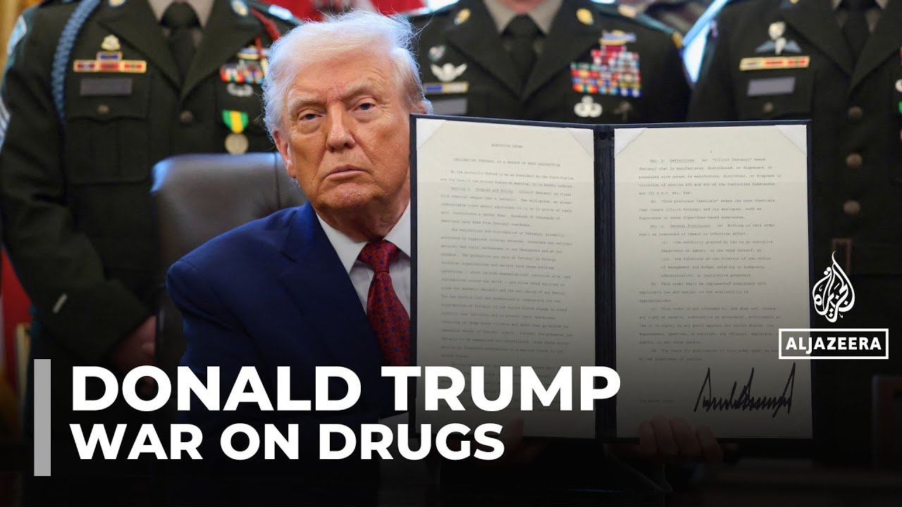 Trump signs executive order labelling fentanyl ‘weapon of mass destruction’
