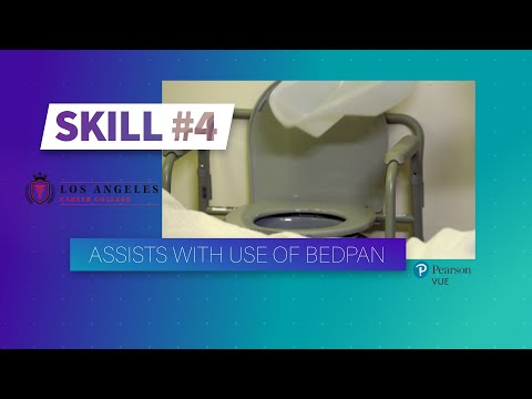 LACC - CNA Skill #4 - Assists With Using a Bedpan