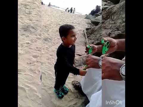 beach 🌊 evening vlog #faseena Jafar & Muhammad shuhaib