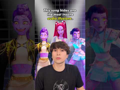 INSANE Illusion in “Golden” from K-Pop Demon Hunters 😈🤔 #music #kpop