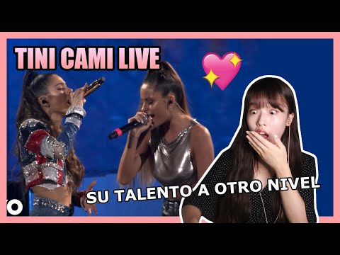 TINI CAMI "SI TU TE VAS" LIVE | 🇰🇷COREANA REACCIÓN