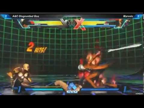 EVO2013 UMVC3 A&C Disgrunted Goa vs Marvelo