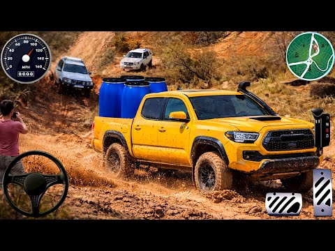 4x4 Offroad Jeep Driving Simulator 3D - Drive SUV 4x4 jeep Offroad Game - Android GamePlay