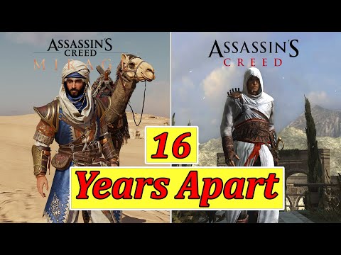 Assassin's Creed Mirage Vs Assassin's Creed  1 - After 16 Years - Which One is Better ?