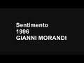 Gianni Morandi - Sentimento KARAOKE