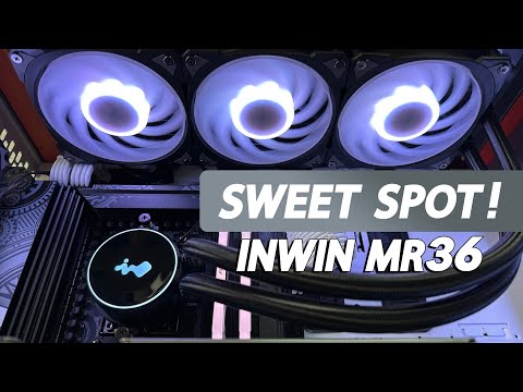 NEW InWin MR36 AIO Liquid Cooling System - Review