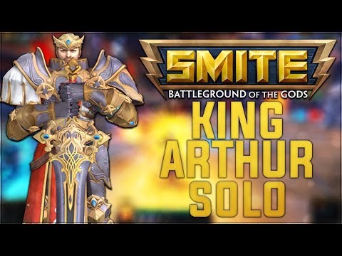 KING ARTHUR SOLO LANE BUILD - Smite Conquest