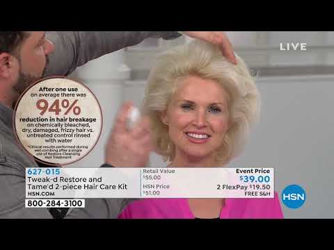 Tweakd Restore and Tame'd 2piece Hair Care Kit