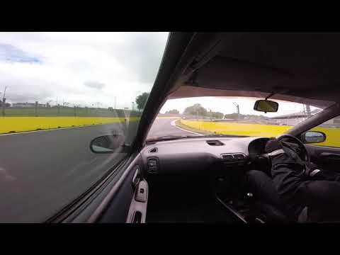 Pukekohe Raceway Honda Integra DC2R testing