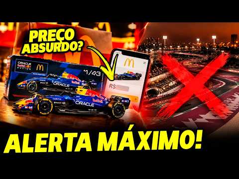 🚨ALERTA MÁXIMO NO CATAR E GP PODE SER CANCELADO, MCDONALD'S LANÇAM MINIATURAS DO RB22 | FÓRMULA 1