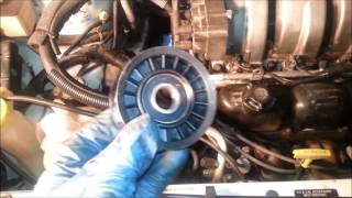 Serpentine Belt falls off whenever it rains? 100% guaranteed FIX! Ribbed belt for 99 Dodge Caravan