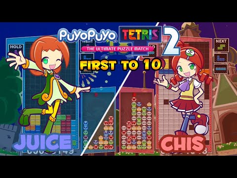Puyo Puyo Tetris 2 -[Swap] Juice (Ally) vs Chis (Ringo) FT10