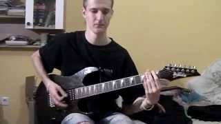 All Shall Perish - Herding The Brainwashed Guitar Cover