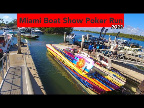 MIAMI BOAT SHOW POKER RUN PREP