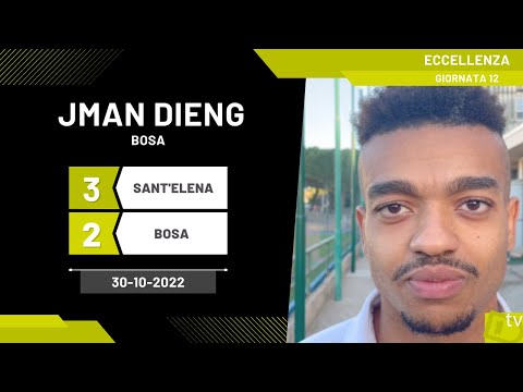 Jman Dieng attaccante Bosa 30-10-2022 - Diario Sportivo