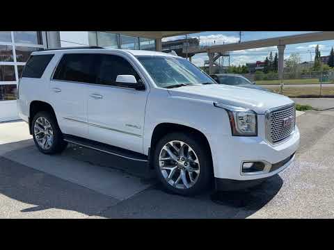 White 2017 GMC Yukon Denali Review   - GSL GM City - Calgary