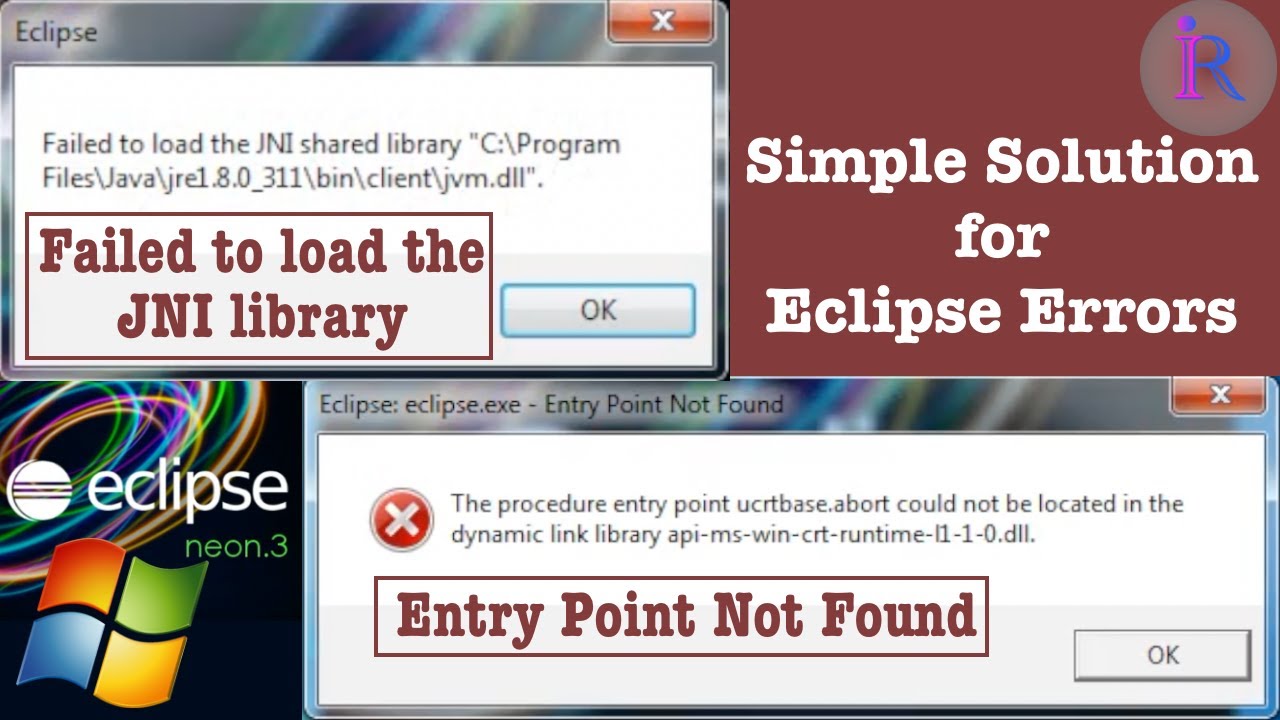 Fix for Eclipse Errors 